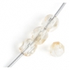 Fire Polished 4mm Crystal, Gold Luster Half-Coat Fire Polished 4mm Crystal, Gold Luster Half-Coat